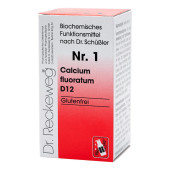 BIOCHEMIE 1 Calcium fluoratum D 12 Tabletten (PZN 3886725)