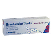 Thrombareduct Sandoz 180000 I.E./100g (PZN 858378)