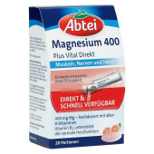 Abtei Magnesium 400 + Vitamin B Komplex Granulat (PZN 7641038)