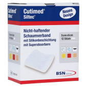CUTIMED Siltec Schaumverb.5x6 cm nicht haftend (PZN 7337659)