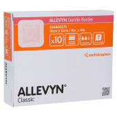 ALLEVYN Gentle Border 10x10 cm Schaumverb. (PZN 12600225)