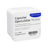 CAPSULAE Operculatae Kapseln Nr.000 1,37 (PZN 1312138)