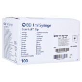 BD PLASTIPAK Spr.1 ml Luer Lok 3teilig (PZN 1319181)