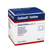 CUTISOFT Cotton Kompr.5x5 cm steril (PZN 1563389)
