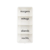 TABLETTENDOSE mo/mi/ab/na m.Blindenschrift (PZN 1085139)