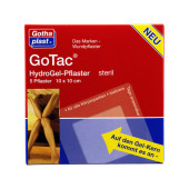 GOTAC HydroGel-Pflaster L 10x10 cm steril (PZN 1990068)