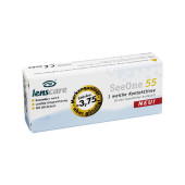 LENSCARE SeeOne 55 Monatslinse -3,75 dpt (PZN 2194669)