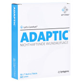 ADAPTIC 7,6x7,6 cm feuchte Wundauflage 2012DE (PZN 4589188)