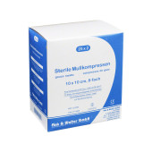 MULLKOMPRESSEN 10x10 cm steril 8fach (PZN 2773806)