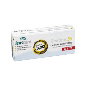 LENSCARE SeeOne 55 Monatslinse -3,00 dpt (PZN 2194600)