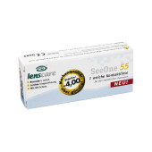 LENSCARE SeeOne 55 Monatslinse -4,00 dpt (PZN 2194712)