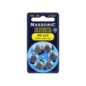 BATTERIEN f.Hörgeräte Maxsonic PR675 (PZN 2195930)