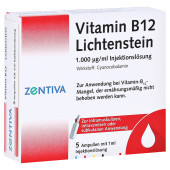 Vitamin B12 1.000 µg Lichtenstein Ampullen (PZN 3725815)
