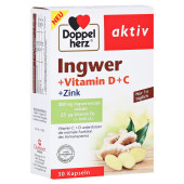 DOPPELHERZ Ingwer Kapseln (PZN 16751783)