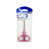 BABYSCHERE 9 cm gebogen rosa (PZN 3871787)