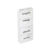 TABLETTENDOSE morgens/mittags/abends/nachts (PZN 3825445)