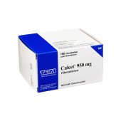 CALCET 950 mg Filmtabletten (PZN 7226500)