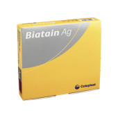 BIATAIN Ag Schaumverband 12,5x12,5 cm selbst haft. (PZN 6155695)