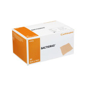 BACTIGRAS antiseptische Paraffingaze 5x5 cm (PZN 8407362)