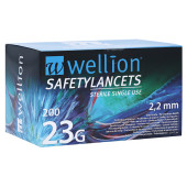 WELLION Safetylancets 23 G Sicherheitseinmallanz. (PZN 866260)