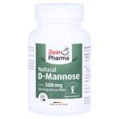 Natural D-mannose 500 mg Kapseln (PZN 9612319)