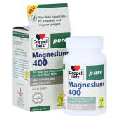 DOPPELHERZ Magnesium 400 pure Kapseln (PZN 16397560)