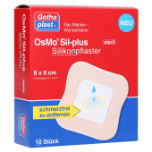OSMO SIL-plus Silikonpflaster 8x8 cm steril (PZN 11896962)