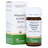PFLÜGERPLEX Gratiola 315 H Tabletten (PZN 576734)