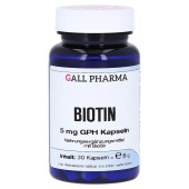 BIOTIN 5 mg GPH Kapseln (PZN 13250796)