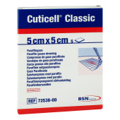 CUTICELL Classic Wundgaze 5x5 cm (PZN 12655835)