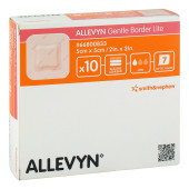 ALLEVYN Gentle Border Lite 5x5 cm Schaumverb. (PZN 11137564)