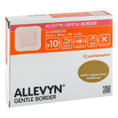 ALLEVYN Gentle Border 10x10 cm Schaumverb. (PZN 12480985)