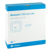 BIATAIN Silicone Lite Schaumverband 10x10 cm (PZN 11367175)