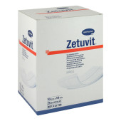 ZETUVIT Saugkompressen steril 10x10 cm (PZN 12559729)