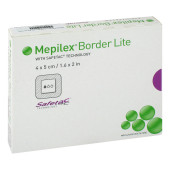 MEPILEX Border Lite Schaumverb.4x5 cm steril – PZN 12544337 (PZN 12544337)