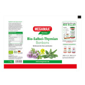 MEGAMAX Bio Salbei-Thymian Bonbons (PZN 14372107)