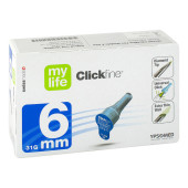 MYLIFE Clickfine Pen-Nadeln 6 mm – PZN 11009168 (PZN 11009168)