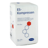 ES-KOMPRESSEN unsteril 10x10 cm 12fach (PZN 12559563)