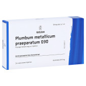 PLUMBUM METALLICUM praep. D 30 Ampullen (PZN 1625191)