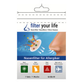 FILTER YOUR LIFE Nasenfilter f.Allergiker Gr.M (PZN 14186681)