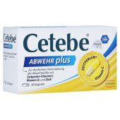 Cetebe Abwehr plus Vitamin C + Vitamin D3 + Zink Kapseln (PZN 2408188)