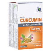 CURCUMIN 500 mg 95% Curcuminoide+Piperin Kapseln (PZN 16677147)