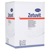 ZETUVIT Saugkompressen steril 10x10 cm (PZN 9178633)