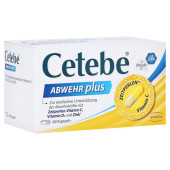 Cetebe Abwehr plus Vitamin C + Vitamin D3 + Zink Kapseln (PZN 2411150)