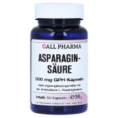 ASPARAGINSÄURE 500 mg GPH Kapseln (PZN 127829)