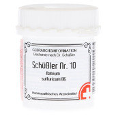 SCHÜSSLER Nr.10 Natrium sulfuricum D 6 Tabletten (PZN 10990653)