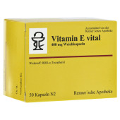 VITAMIN E VITAL 400 mg Rennersche Apotheke Weichk. (PZN 12519434)