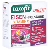 Taxofit Eisen+fols√§ure Direkt-granulat (PZN 14136743)