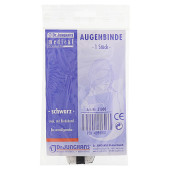 AUGENBINDE oval m.Bindeband schwarz (PZN 4096801)