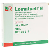 LOMATUELL H Salbent√Љll 10x10 cm steril (PZN 8454864)